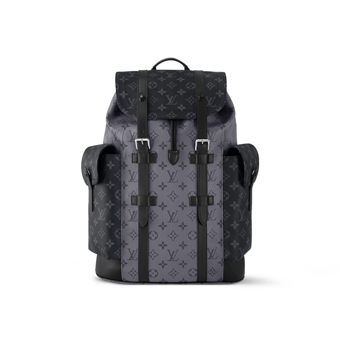 【超希少】Louis Vuitton Tapestry Christopher Louis Vuitton Tapestry Monogram Christopher Backpack – Savonches
